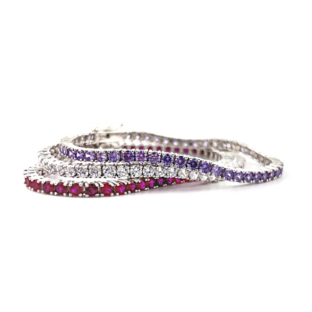 Vito Flash Tennis Bracelet (비토 플래쉬 테니스팔찌)_ Silver925