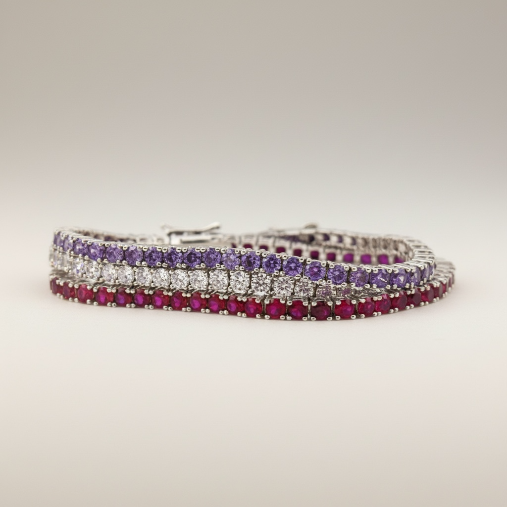 Vito Flash Tennis Bracelet (비토 플래쉬 테니스팔찌)_ Silver925