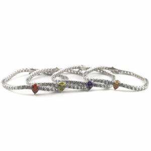 1부테니스 물방울 쉐입 팬시 Bracelet