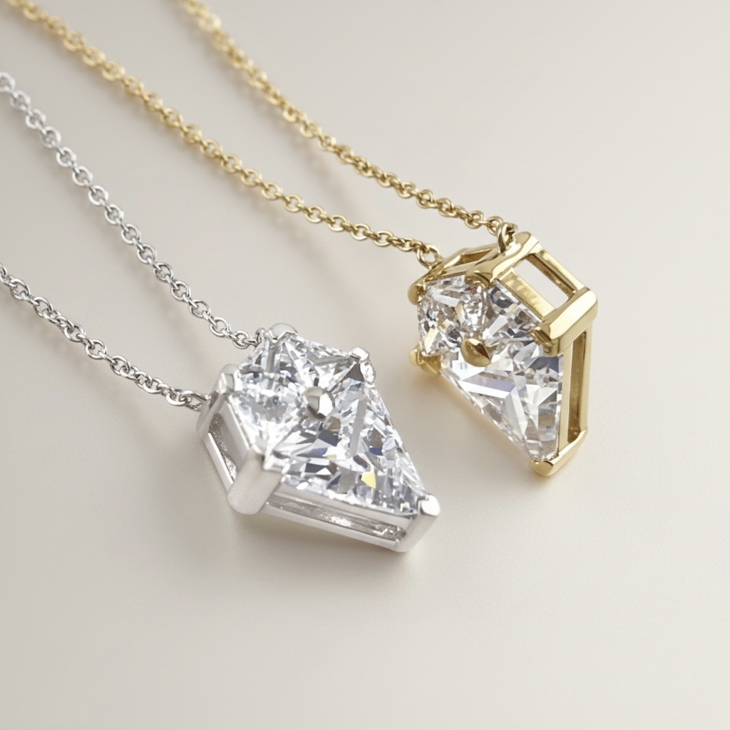 Sparkling Necklace ( 스파클링 네크리스  ) _Silver925 (White Gold Plated)