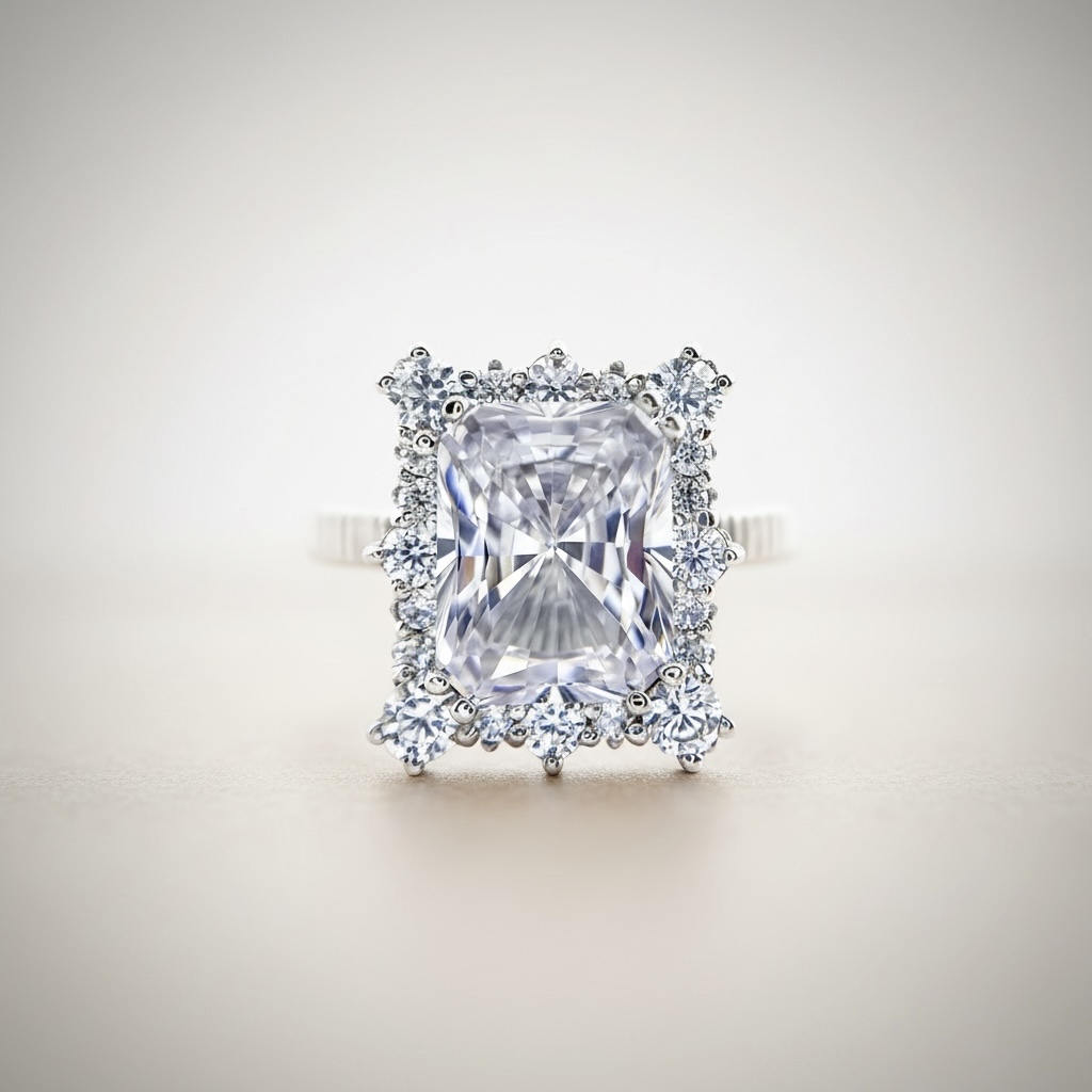 Classic Princess Cut Ring  (클래식 프린세스컷 링)_Silver925