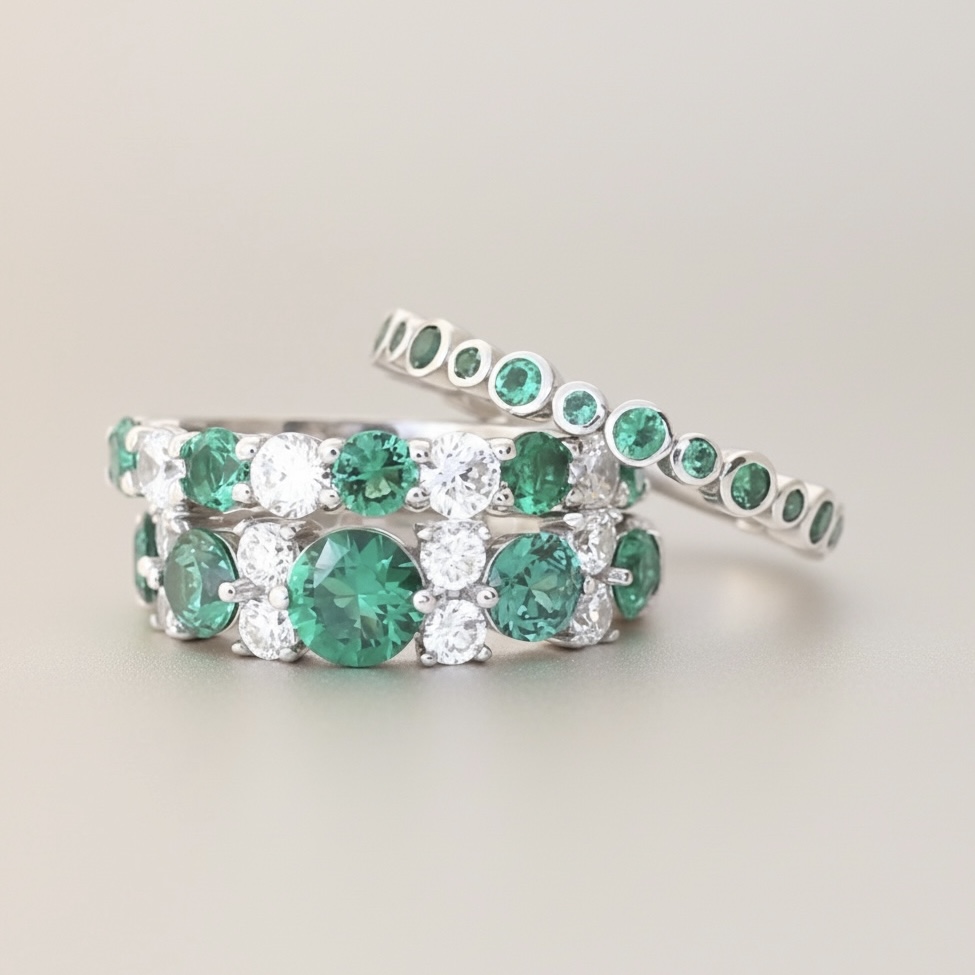Vito Chrissy Green Ring (비토 그린링)