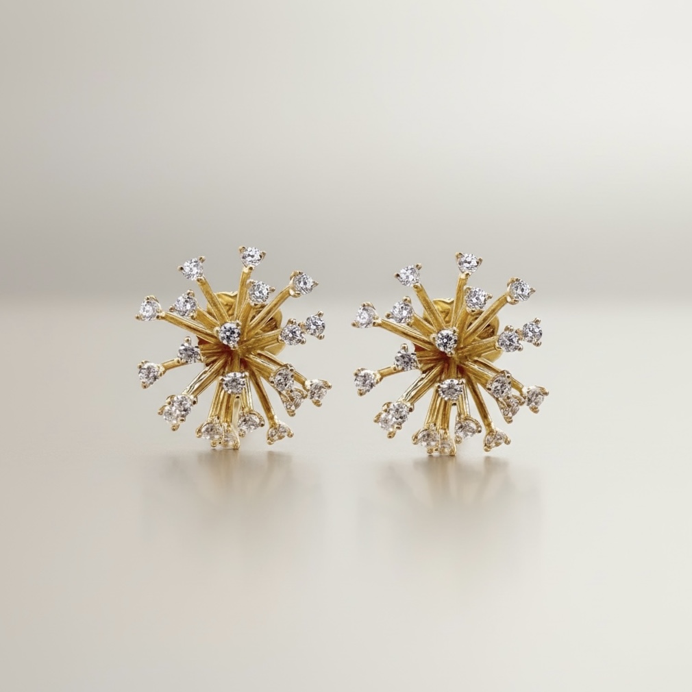 Starburst Earring (스타버스트 이어링)_Silver925