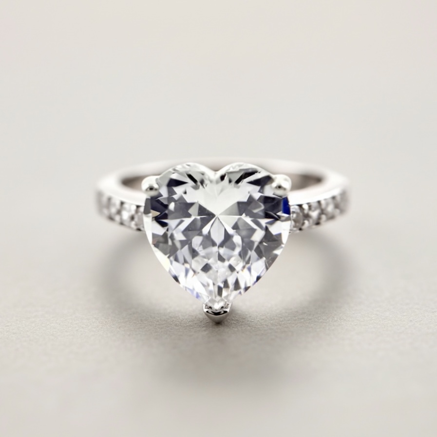 Heart Cut Setting Ring (하트 컷 셋팅 링)_ Silver925