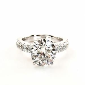 2ct LAB GROWN DIAMOND RING(2캐럿 랩그로운 다이아몬드 반지)_PT950
