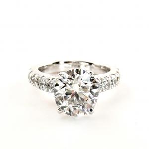 2ct LAB GROWN DIAMOND RING(2캐럿 랩그로운 다이아몬드 반지)_PT950