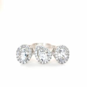 Halo Fancy cut Ring (헤일로 팬시컷 링)_Silver925