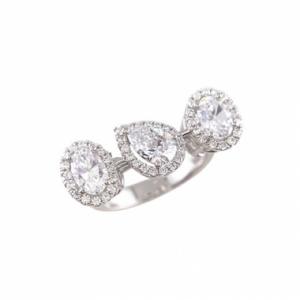 Halo Fancy cut Ring (헤일로 팬시컷 링)_Silver925
