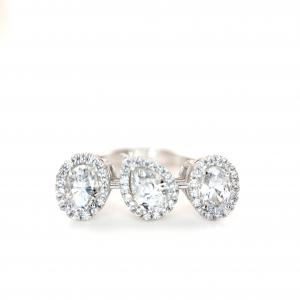 Halo Fancy cut Ring (헤일로 팬시컷 링)_Silver925