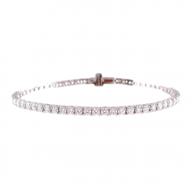 (3차오픈)LAB Diamond Tennis Bracelet (2.3mm 랩다이아몬드 테니스 팔찌)_Silver925