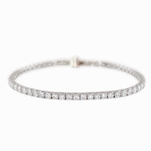 (3차오픈)LAB Diamond Tennis Bracelet (2.3mm 랩다이아몬드 테니스 팔찌)_Silver925