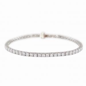 (3차오픈)LAB Diamond Tennis Bracelet (2.3mm 랩다이아몬드 테니스 팔찌)_Silver925