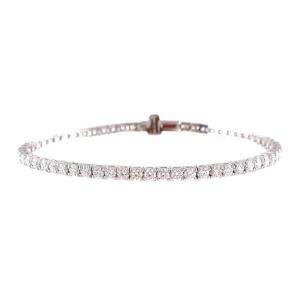 (3차오픈)LAB Diamond Tennis Bracelet (2.3mm 랩다이아몬드 테니스 팔찌)_Silver925