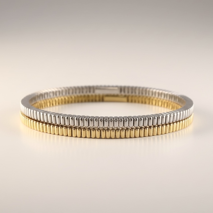 Aurora Tension Bangle (오로라 텐션 뱅글)_Silver925