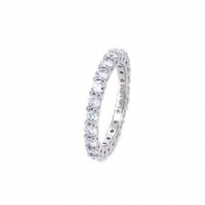 2.25mm Lab Grown Diamond Ring (2.25mm 랩그로운 다이아몬드 반지)_Silver925