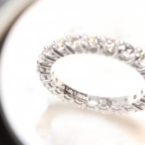 2.25mm Lab Grown Diamond Ring (2.25mm 랩그로운 다이아몬드 반지)_Silver925