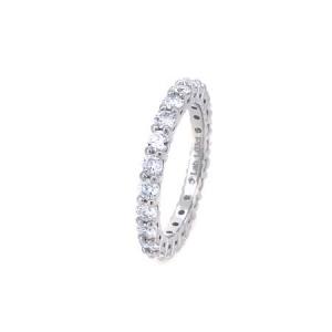 2.25mm Lab Grown Diamond Ring (2.25mm 랩그로운 다이아몬드 반지)_Silver925