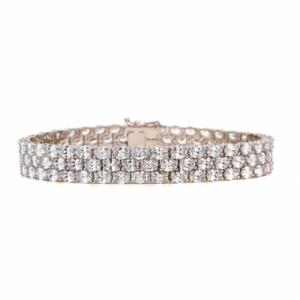 Lumi&egrave;re Tennis Bracelet (루미에르 테니스 팔찌)_Silver925