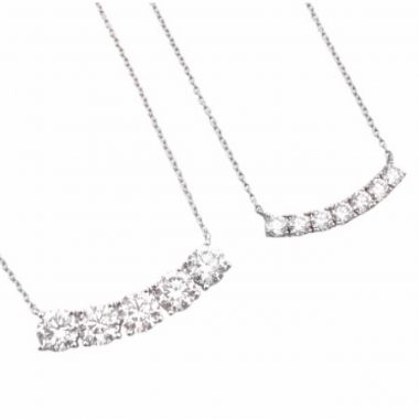 Lab Grown Diamond Shine Necklace (랩그로운 다이아몬드 샤인네크리스) _Silver925