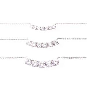 Lab Grown Diamond Shine Necklace (랩그로운 다이아몬드 샤인네크리스) _Silver925