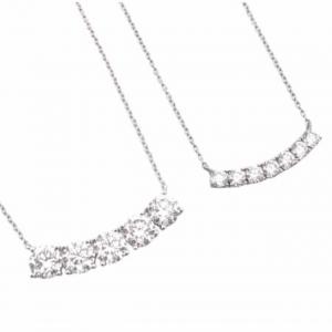 Lab Grown Diamond Shine Necklace (랩그로운 다이아몬드 샤인네크리스) _Silver925
