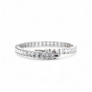 Princess Glow Tennis Bracelet (프린세스 글로우 테니스 브레이슬릿)_Silver925