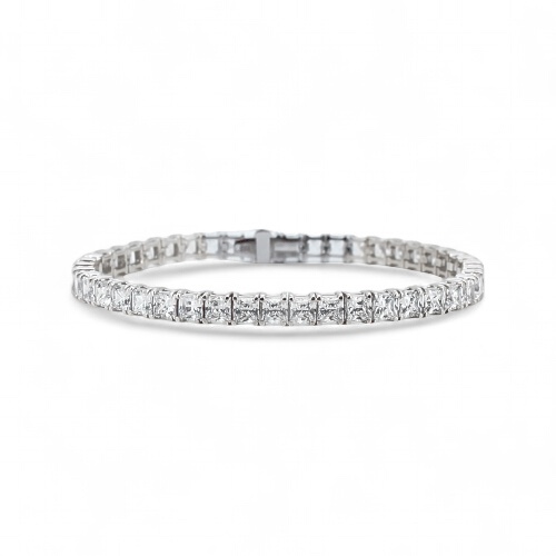 Princess Glow Tennis Bracelet (프린세스 글로우 테니스 브레이슬릿)_Silver925
