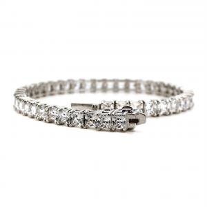 Princess Glow Tennis Bracelet (프린세스 글로우 테니스 브레이슬릿)_Silver925