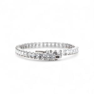 Princess Glow Tennis Bracelet (프린세스 글로우 테니스 브레이슬릿)_Silver925