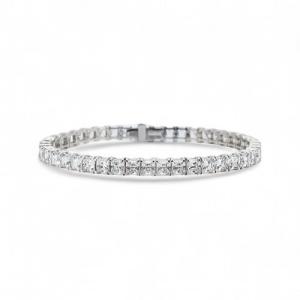 Princess Glow Tennis Bracelet (프린세스 글로우 테니스 브레이슬릿)_Silver925