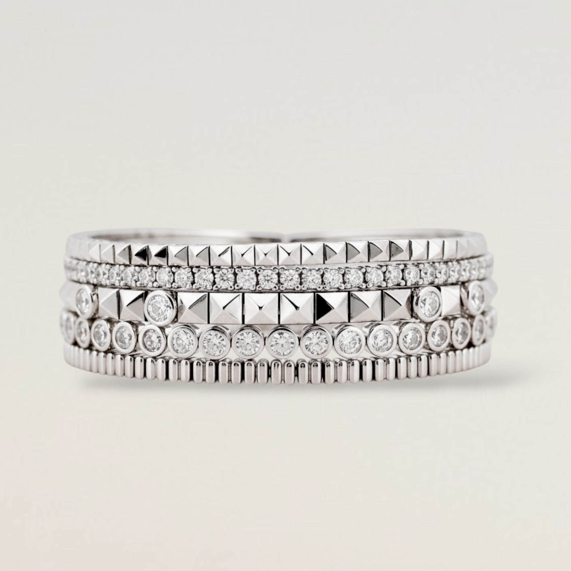 Prism Tension Bangle (프리즘 텐션 뱅글)_Silver925