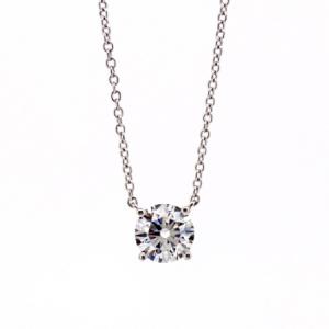 1ct Lab Grown Diamond Necklace(선택) _K14Gold