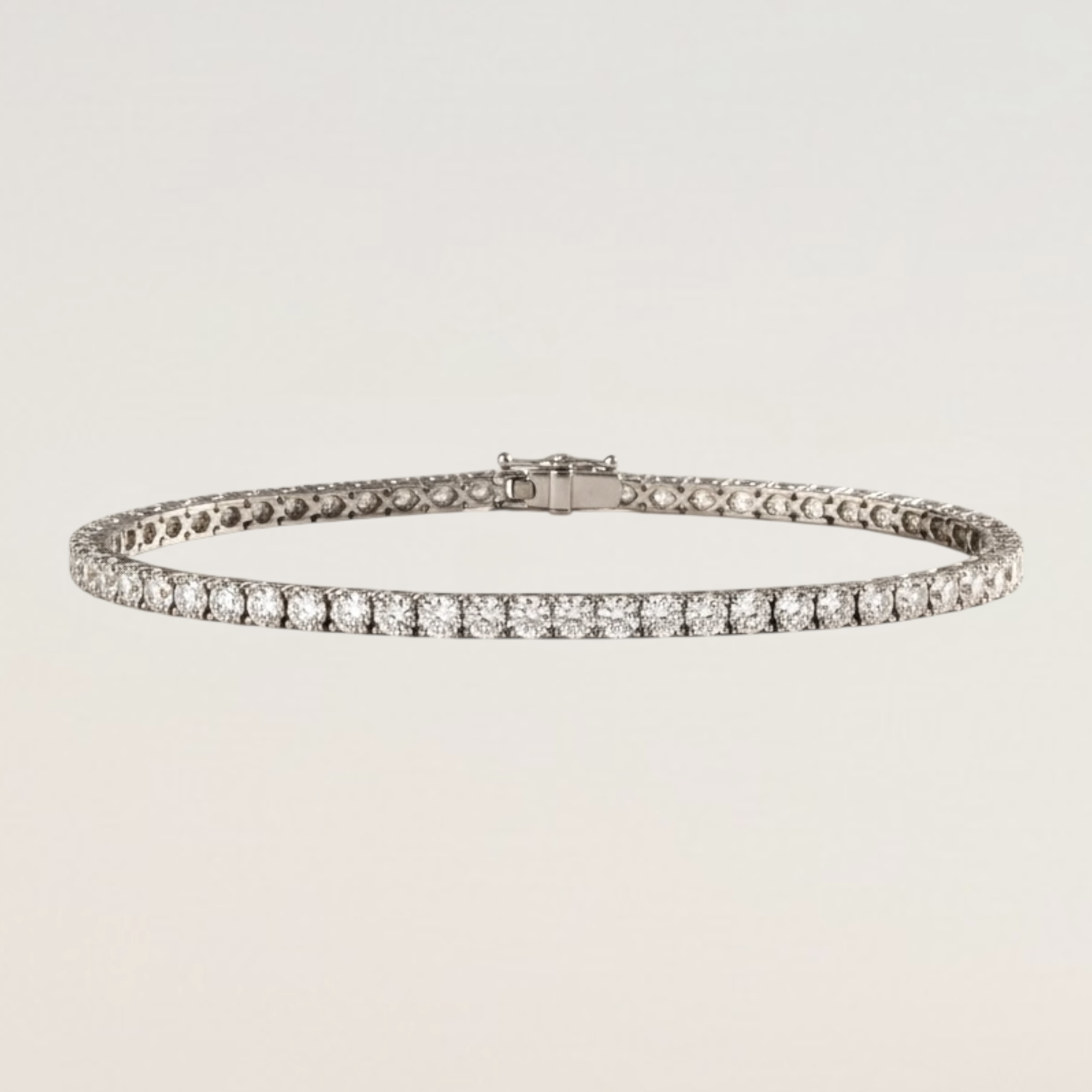 1부 LAB Diamond Tennis Bracelet (1부랩다이아몬드 테니스 팔찌)_K14Gold