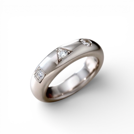 Lumia Lab Diamond Ring (루미아 랩다이아몬드 링)_ Silver925
