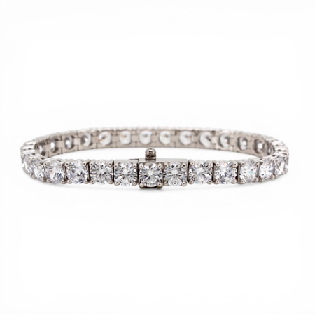 5부 Size(5.0mm) Tennis Bracele(5부 사이즈 테니스 팔찌)_Silver925