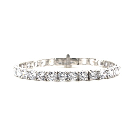 5부 Size(5.0mm) Tennis Bracele(5부 사이즈 테니스 팔찌)_Silver925