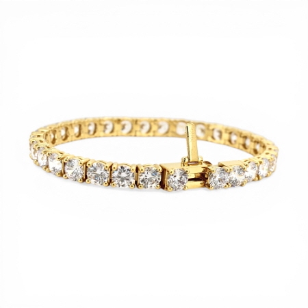 5부 Size(5.0mm) Tennis Bracele(5부 사이즈 테니스 팔찌)_Silver925