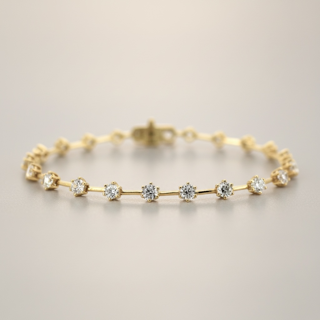 Rael Bracelet ( Premium CZ / Lab Grown Diamond)_Silver925