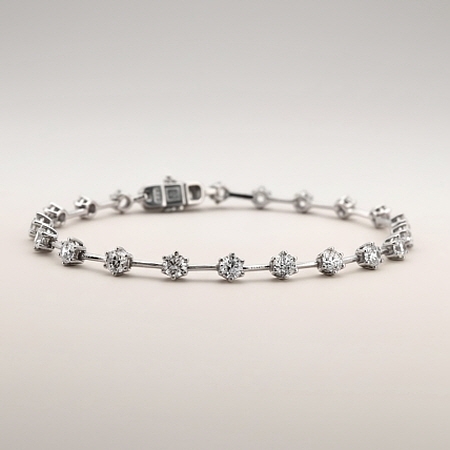 Rael Bracelet ( Premium CZ / Lab Grown Diamond)_Silver925