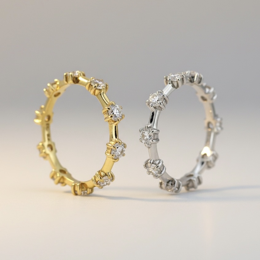 Rael Ring (라엘링_ Premium CZ / Lab Grown Diamond)_Silver925