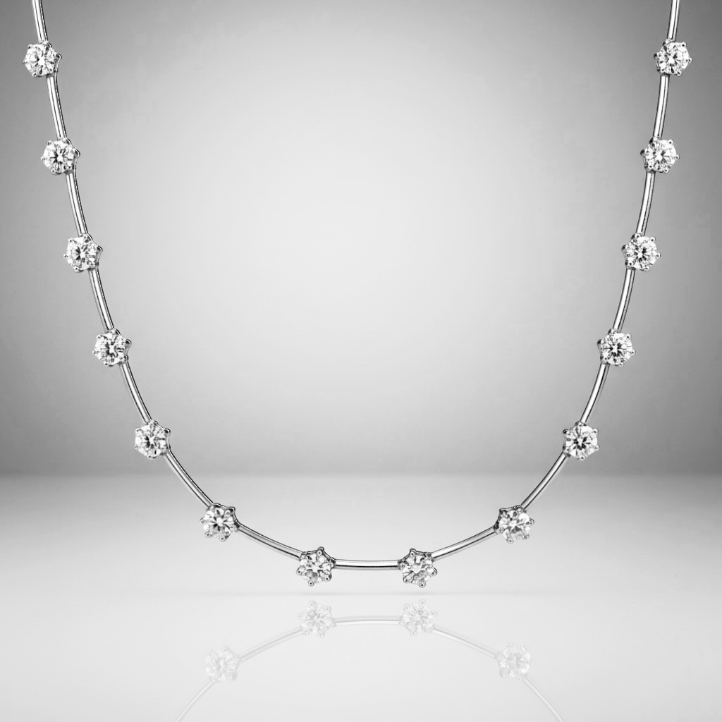 Rael Lab Grown Diamond Necklace_K14Gold