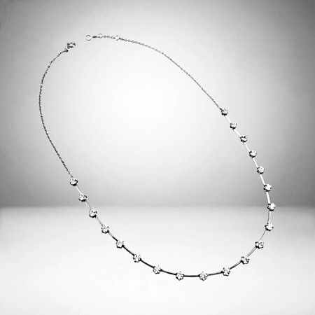 Rael Lab Grown Diamond Necklace_K14Gold