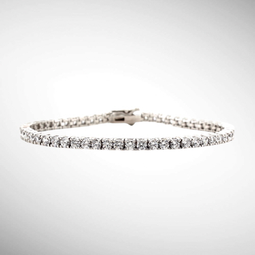 3.0mm Vito Tennis Bracelet (3.0mm 비토  테니스팔찌)_ Silver925
