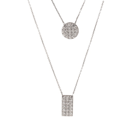 Layered Long Necklace (레이어드 롱 네크리스)_Silver925