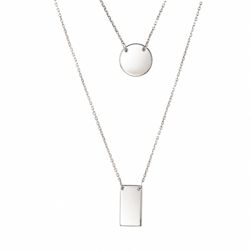 Layered Long Necklace (레이어드 롱 네크리스)_Silver925