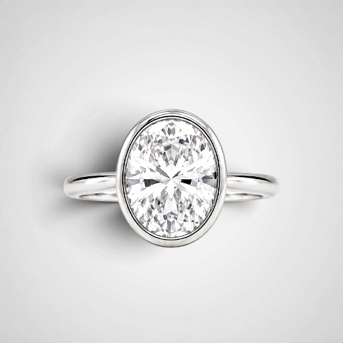 엘리아 오벌링 (3~4ct Size) _Silver925