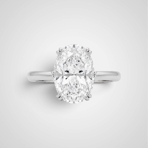 벨리나 오벌링 (3~4ct Size) _Silver925