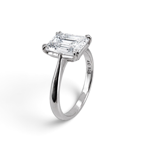 벨리나 에메랄드컷링 (2~2.5ct Size)