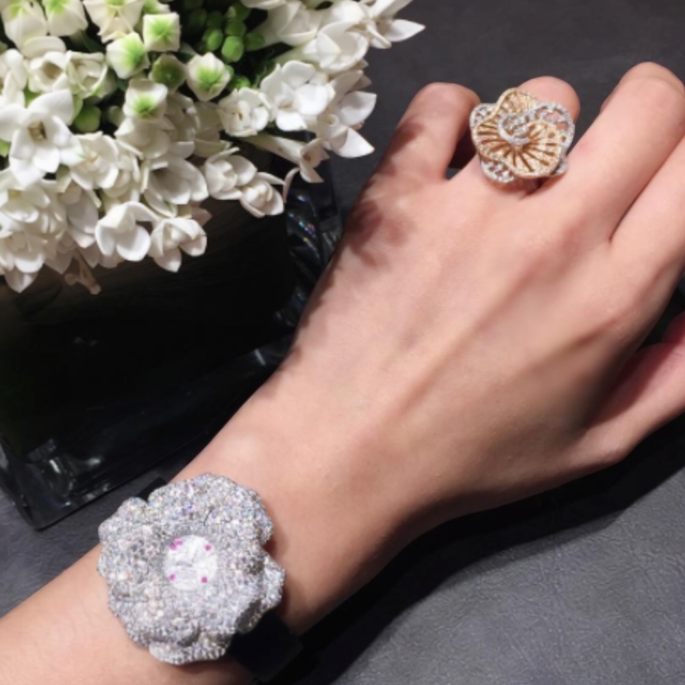 플라워 Diamond Ring