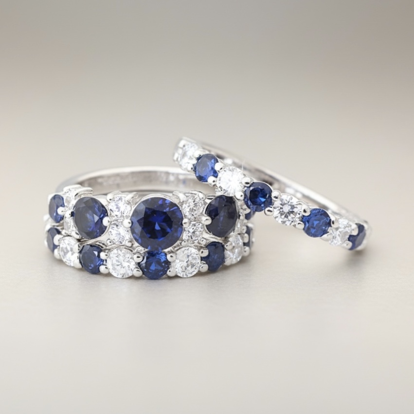 Vito Blue Ring (비토 다크블루링)_Silver925